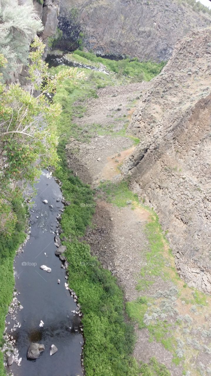 to far down into the water..