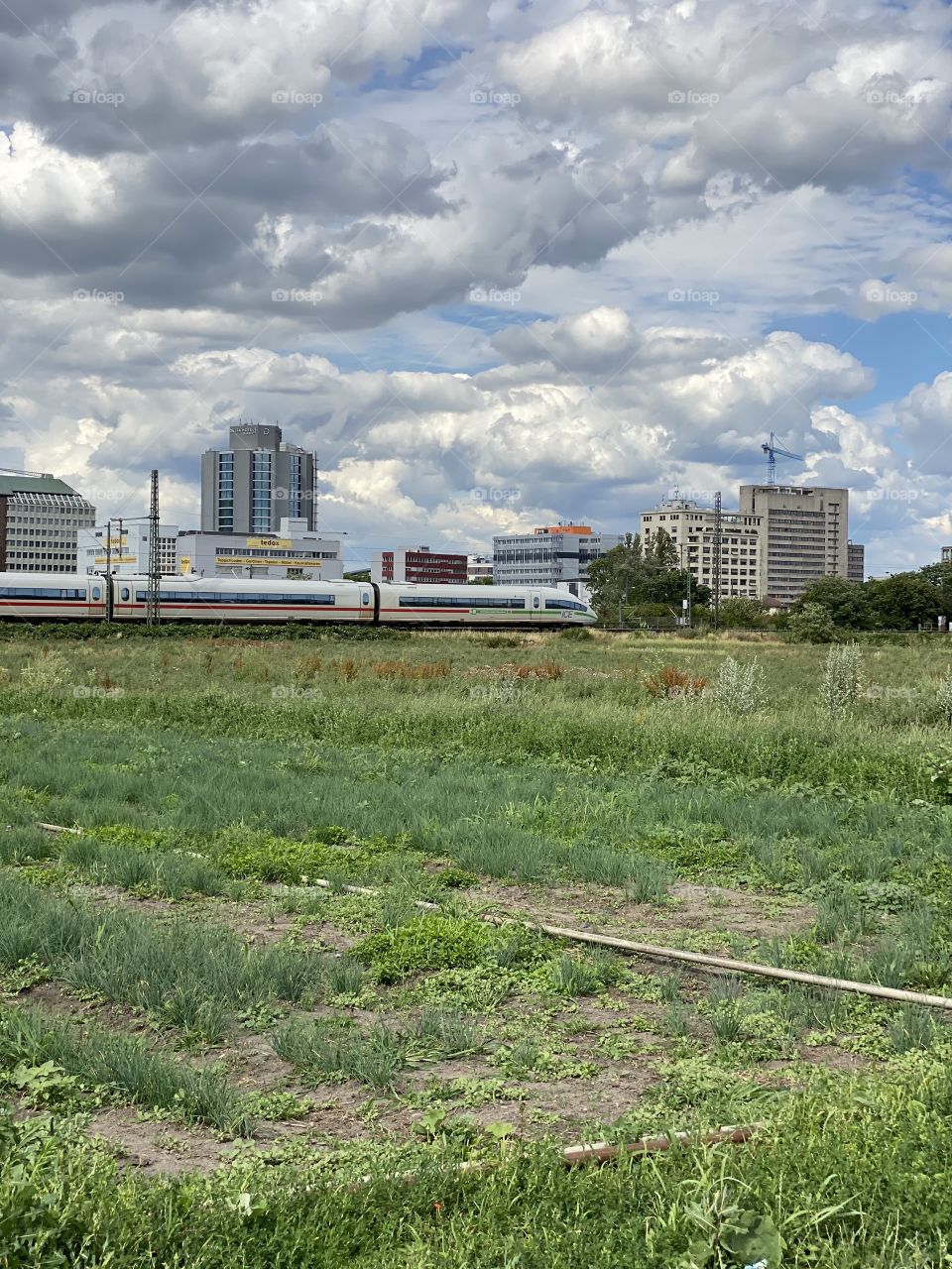 ICE verlässt Frankfurt 