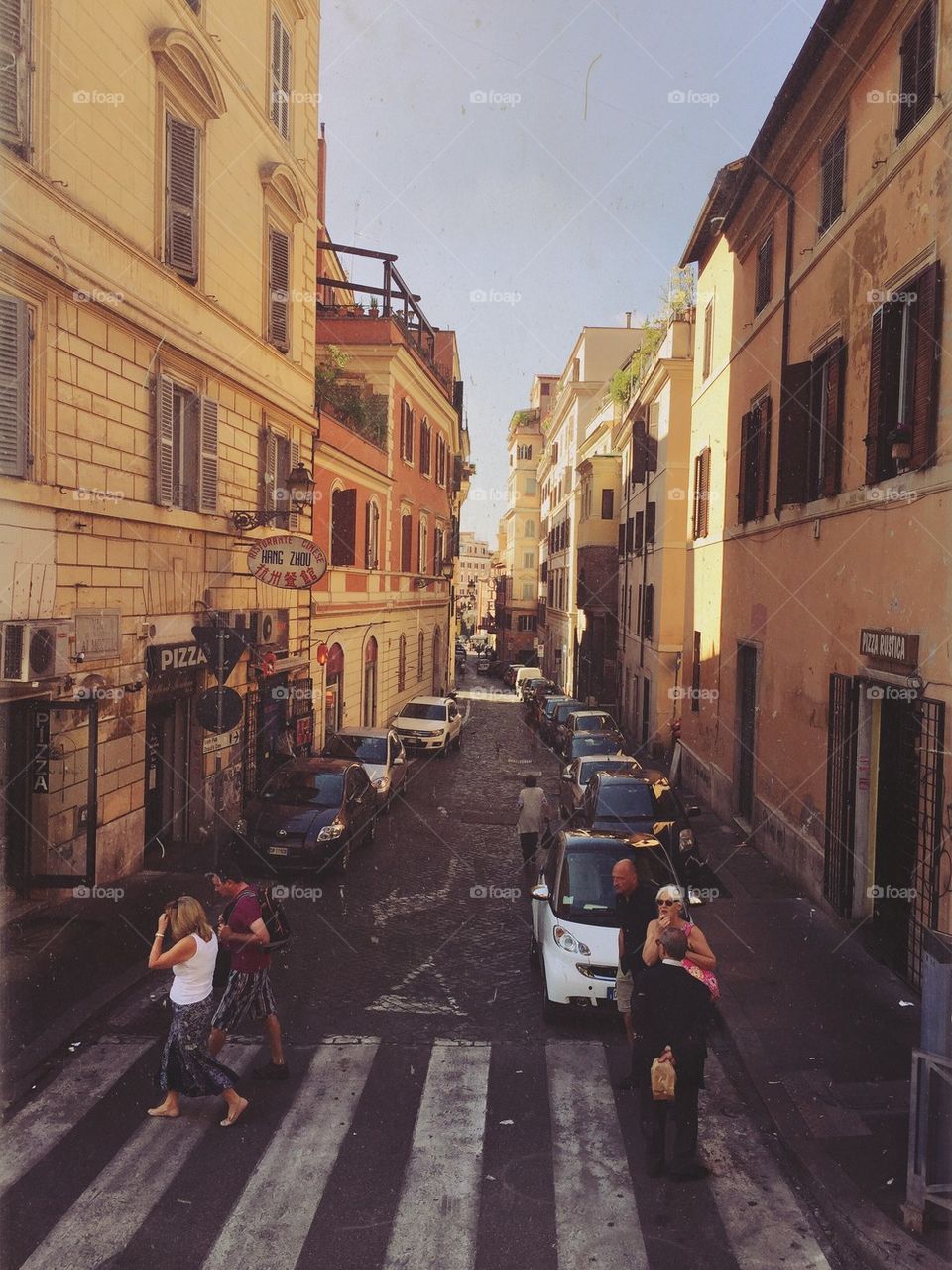 Narrow Streets in Rome 