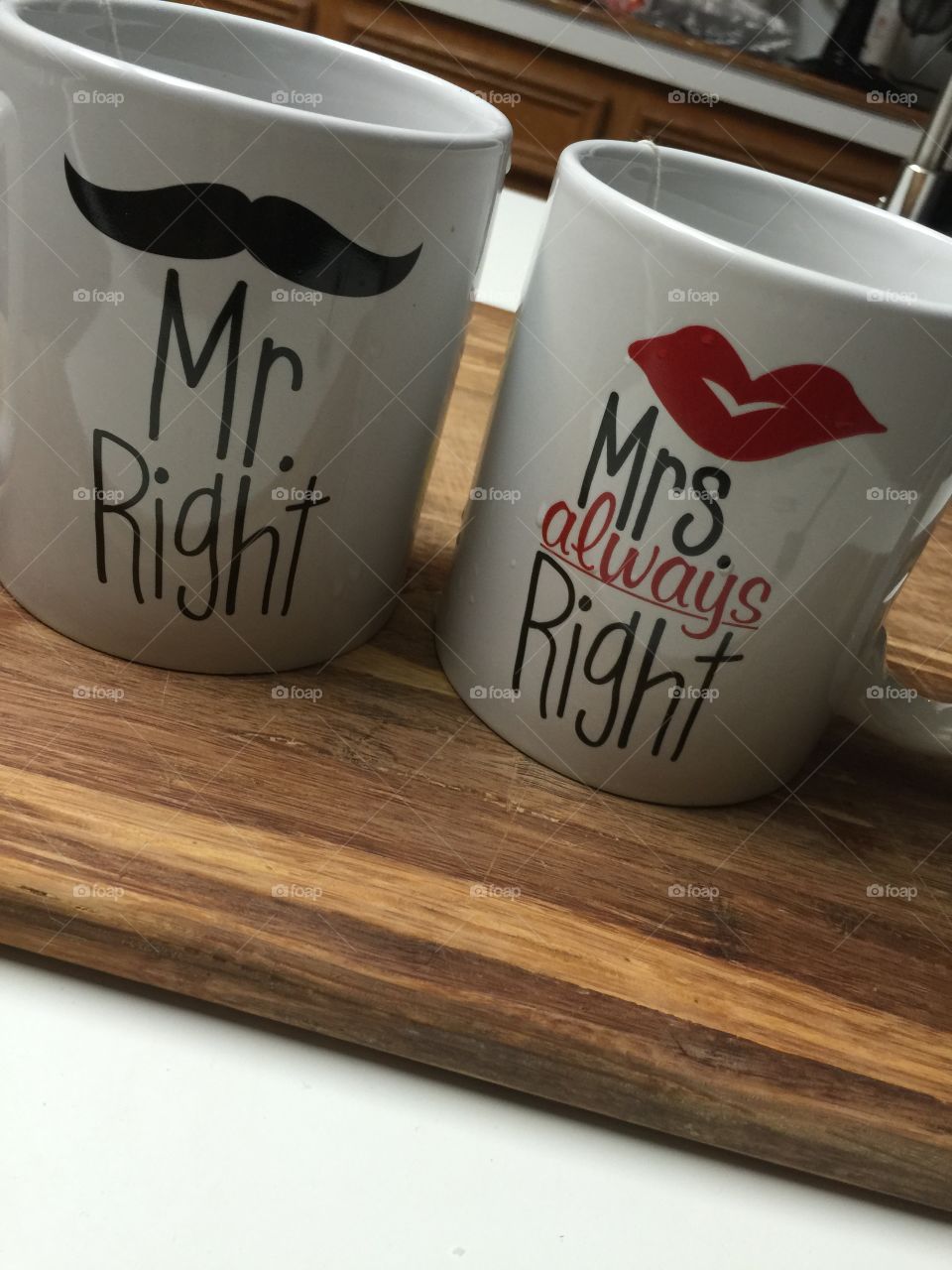 Mugs. Our new coffee mugs 