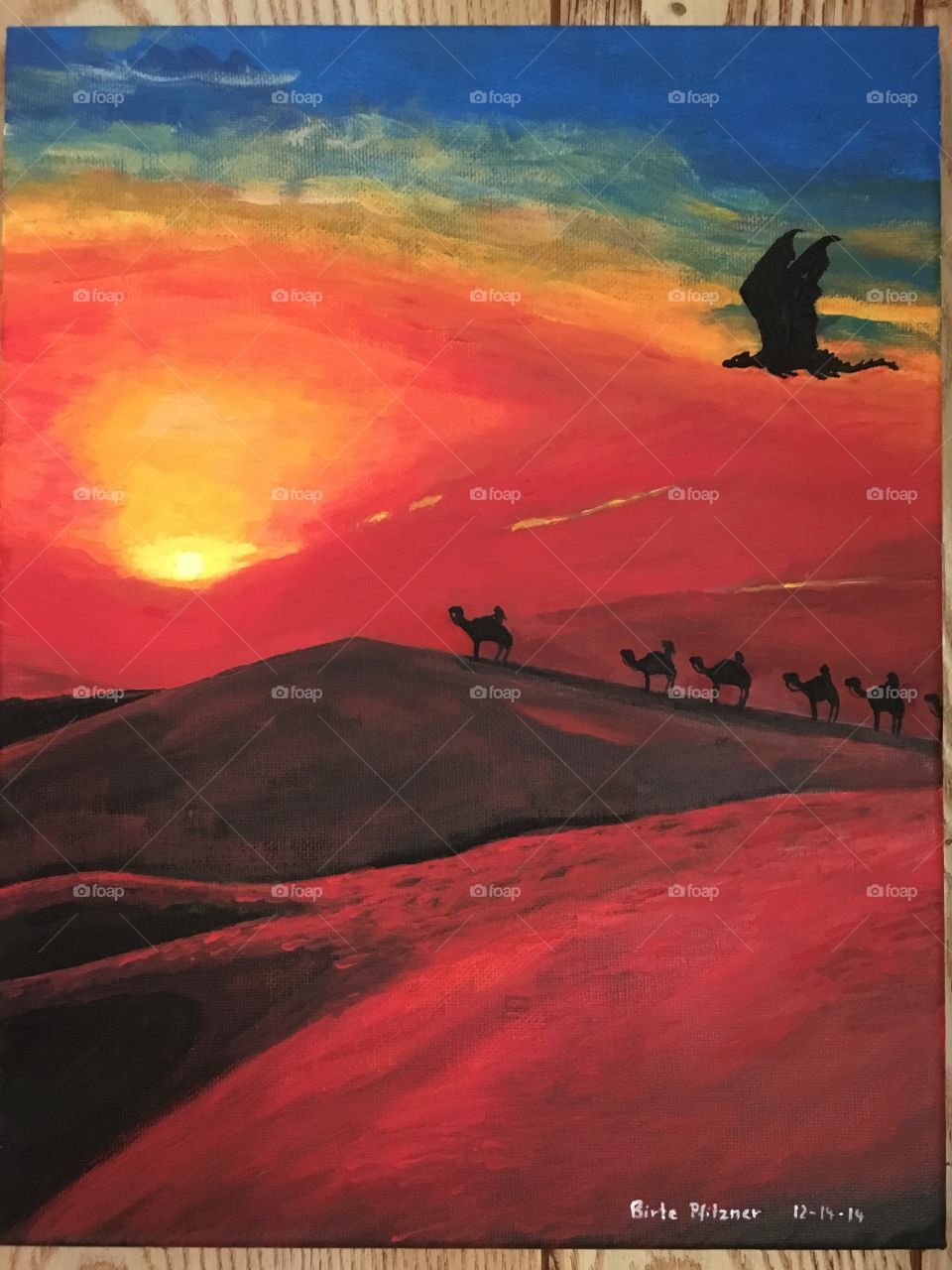 Dragon over Desert