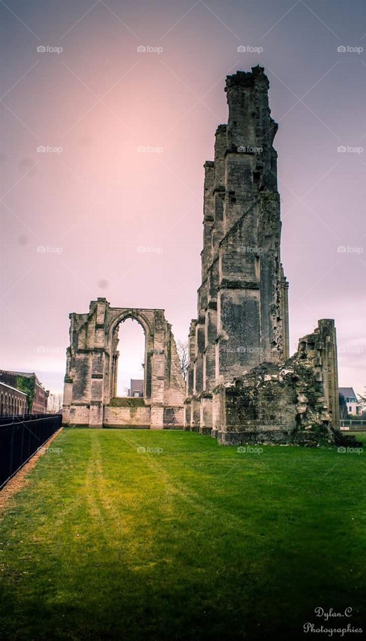 Les ruines de saint omer.
