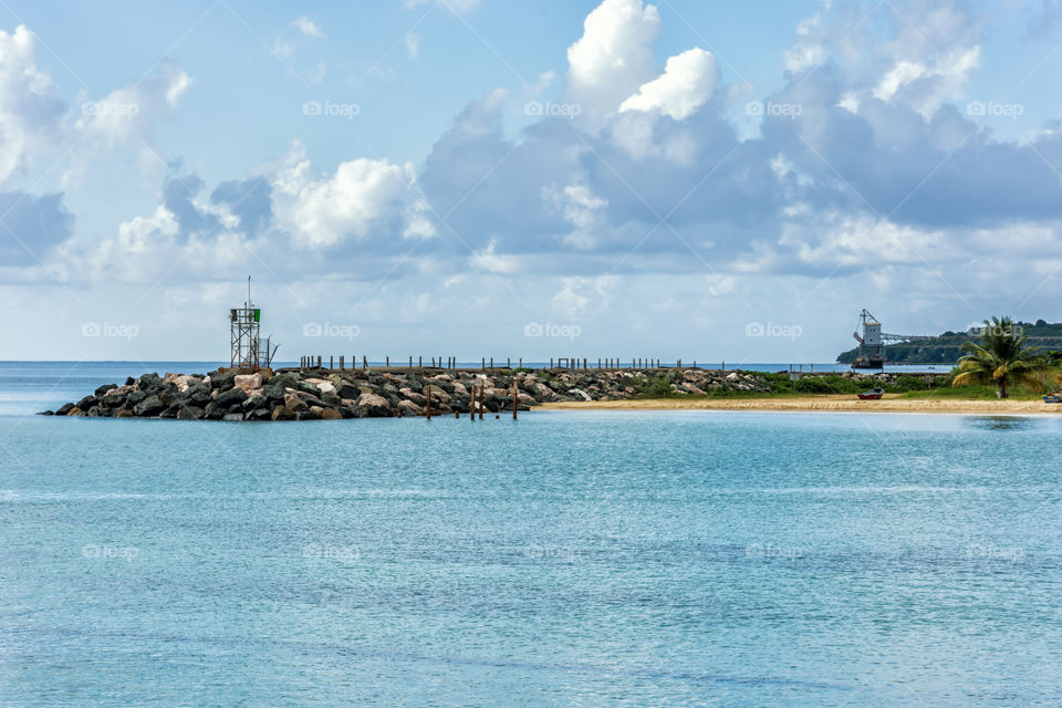 waterfront Beach bay