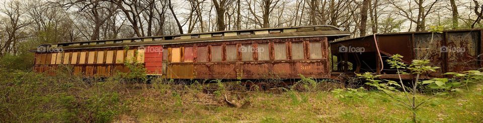 Passenger train car