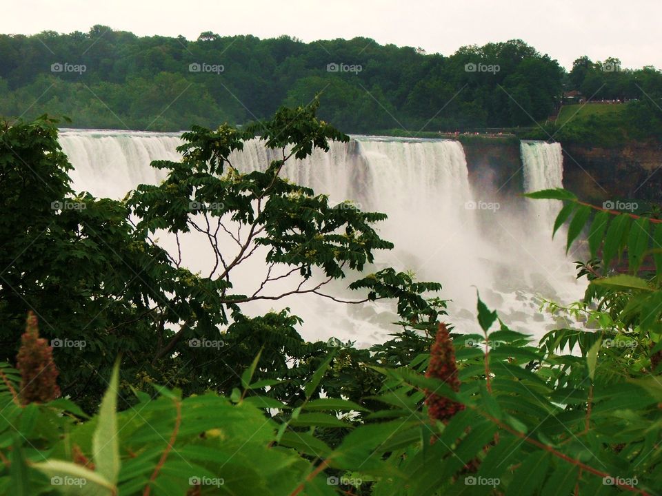 View of niagara waterfall