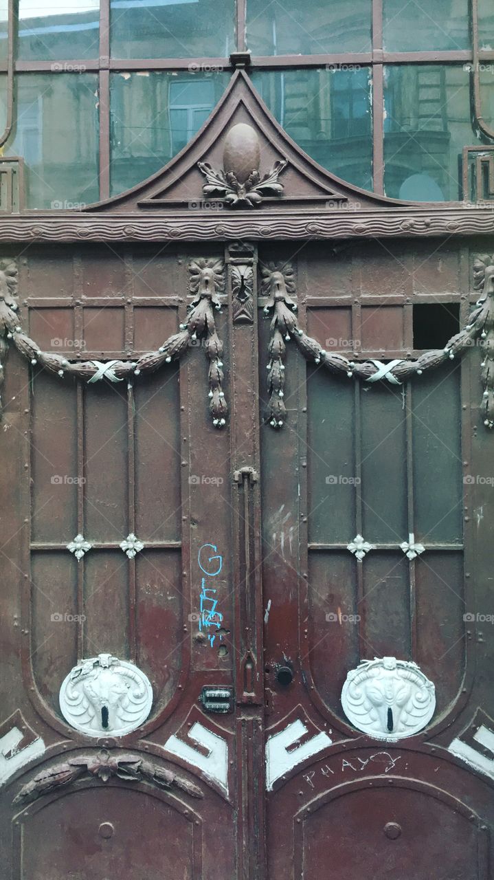 Lock, Architecture, Door, Old, Gate