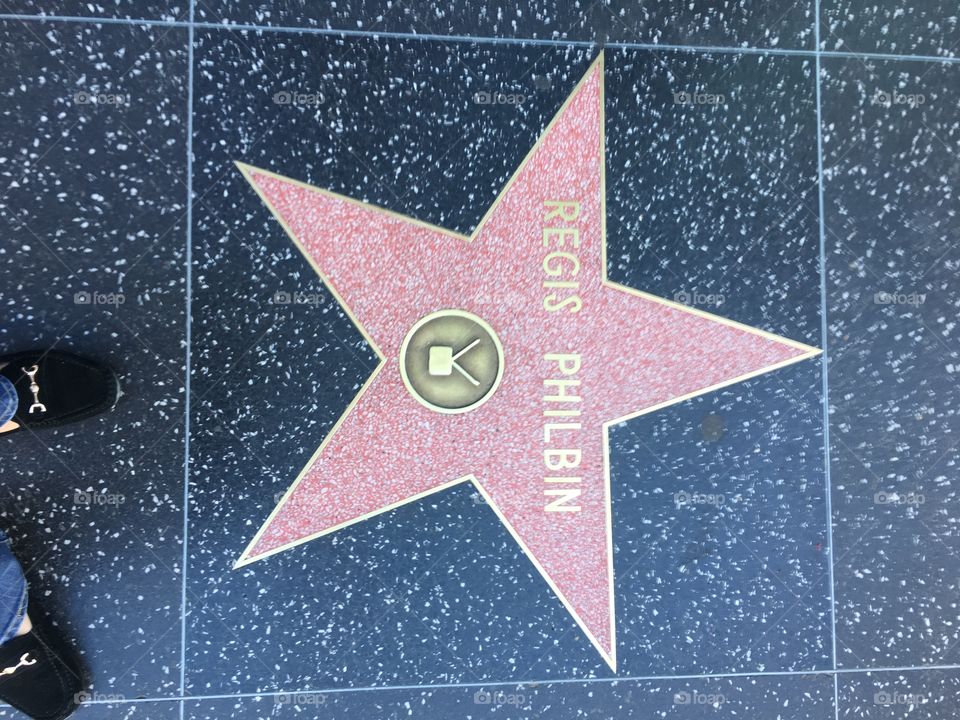Regis Hollywood star