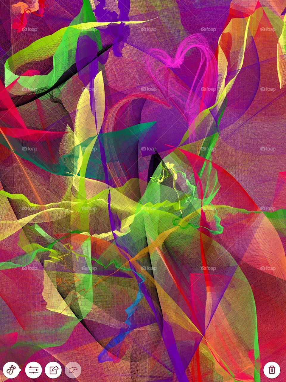 Psychedelic dreamscape  