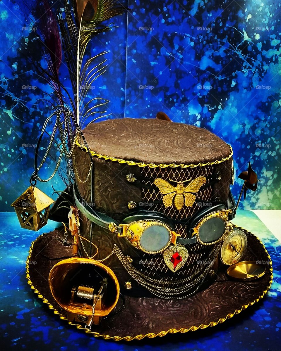 Steampunk hat