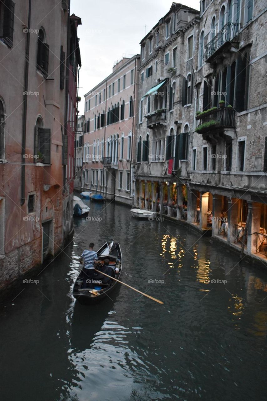 Venecian gondola