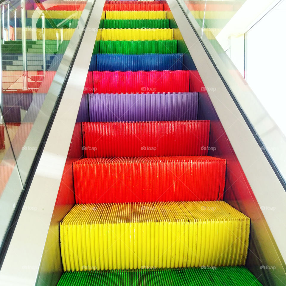 Colorful steps