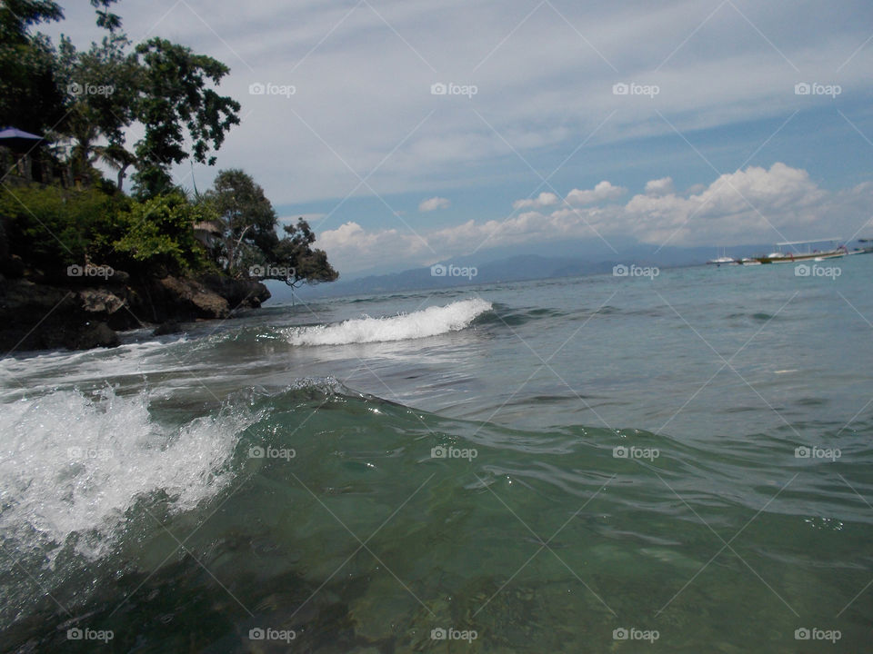 waves in Indonesia