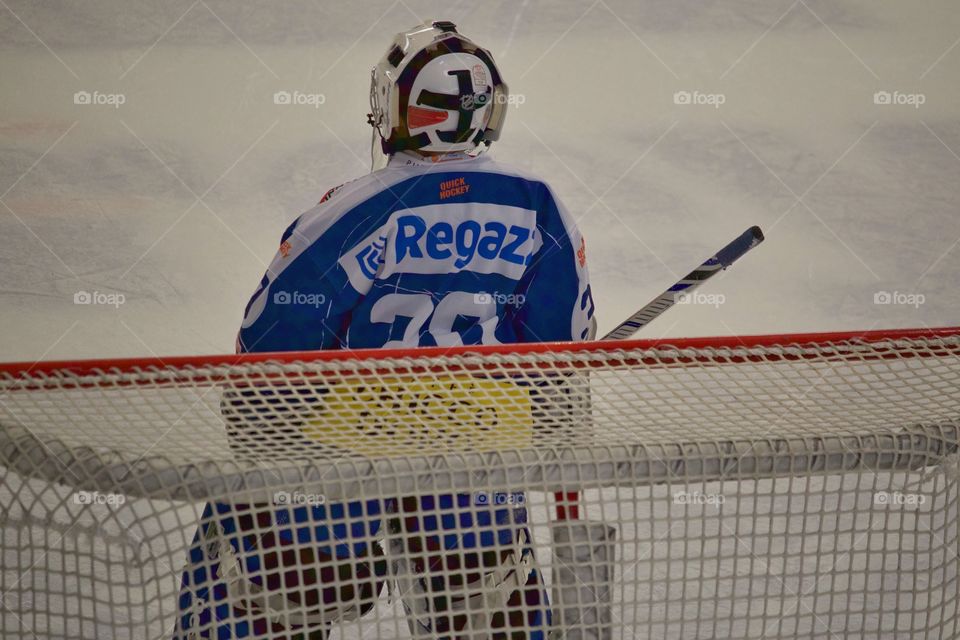 Ice Hockey Goalie