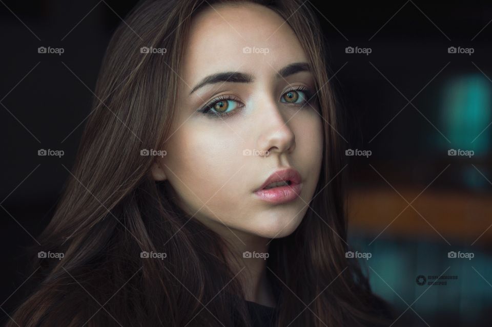 Polina. Portrait. Eyesight 
