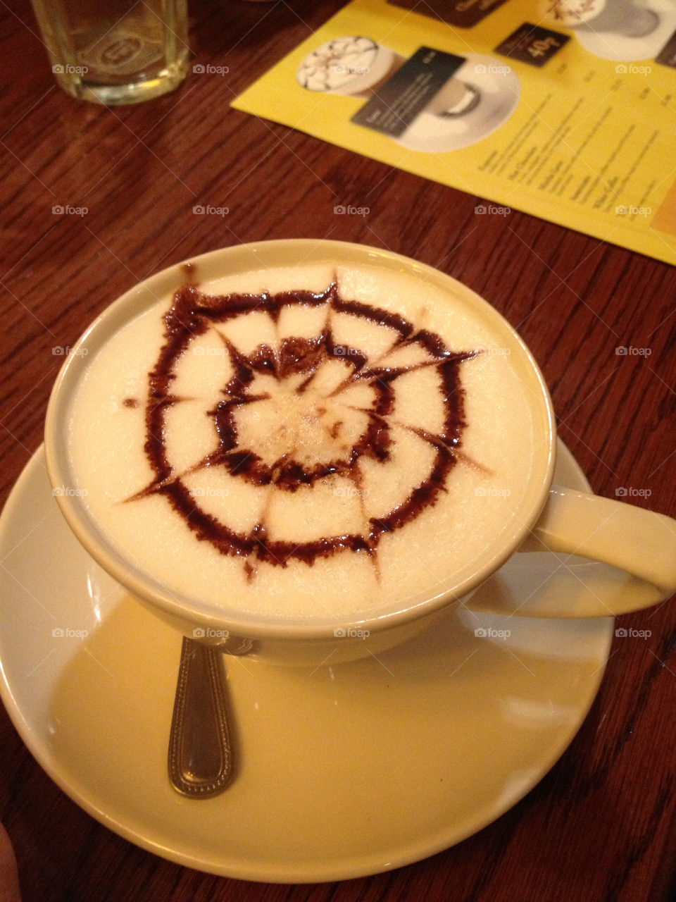 pretty coffee pattern drink by ShutterBug_NikonGirl