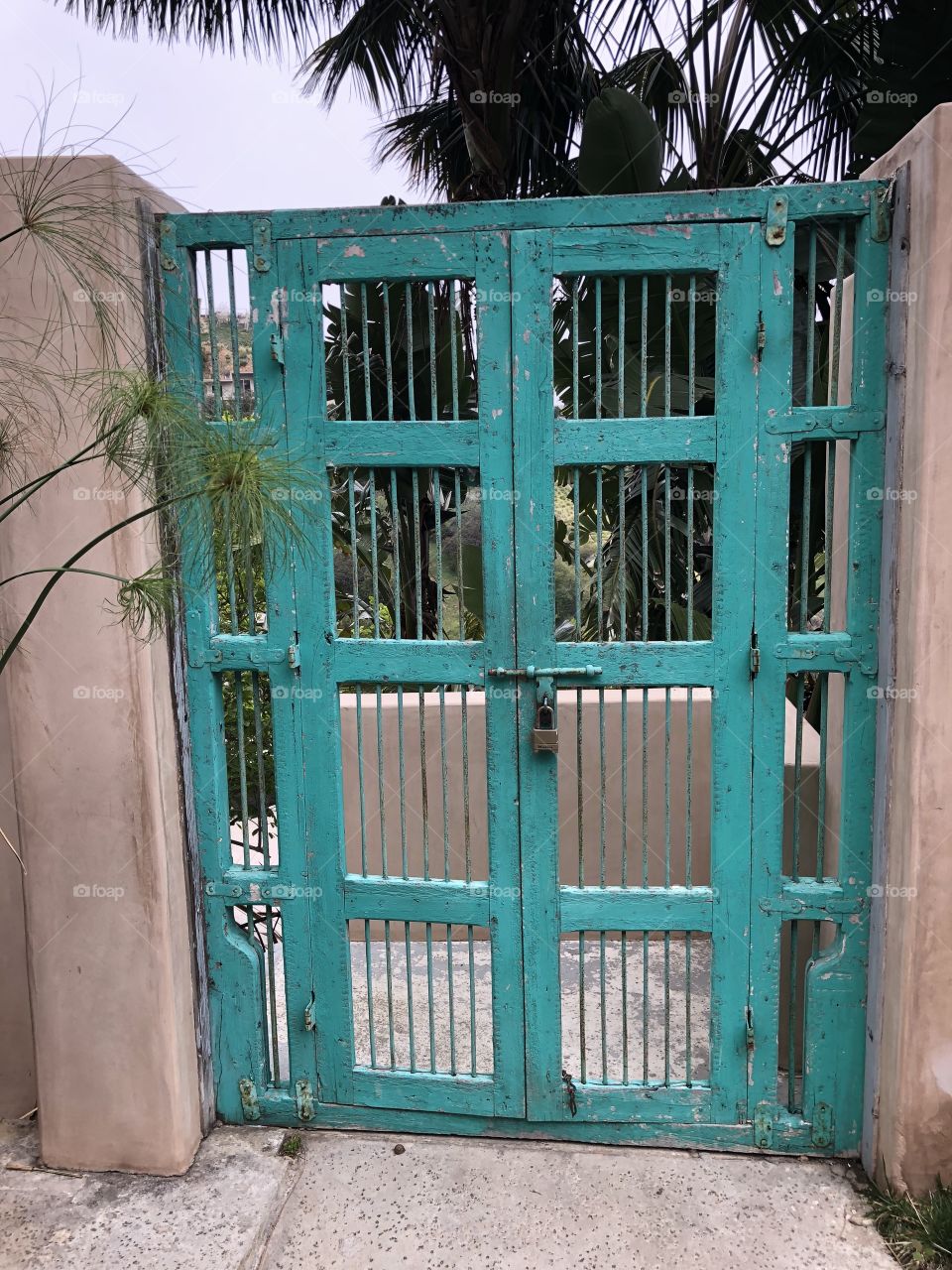 Teal gate