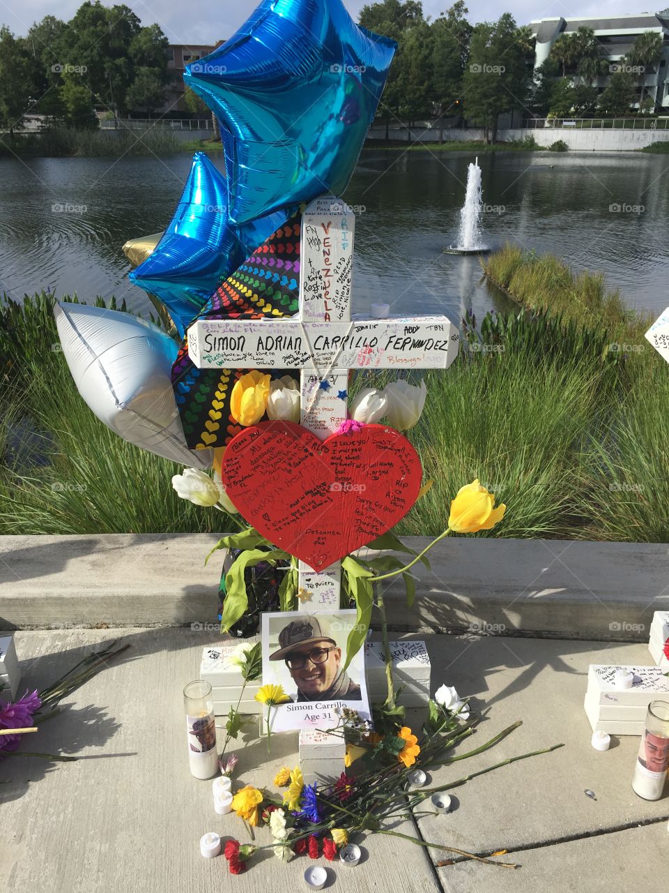 In memory of Pulse victim SIMON ADRIAN CARRILLO FERNANDEZ. 
