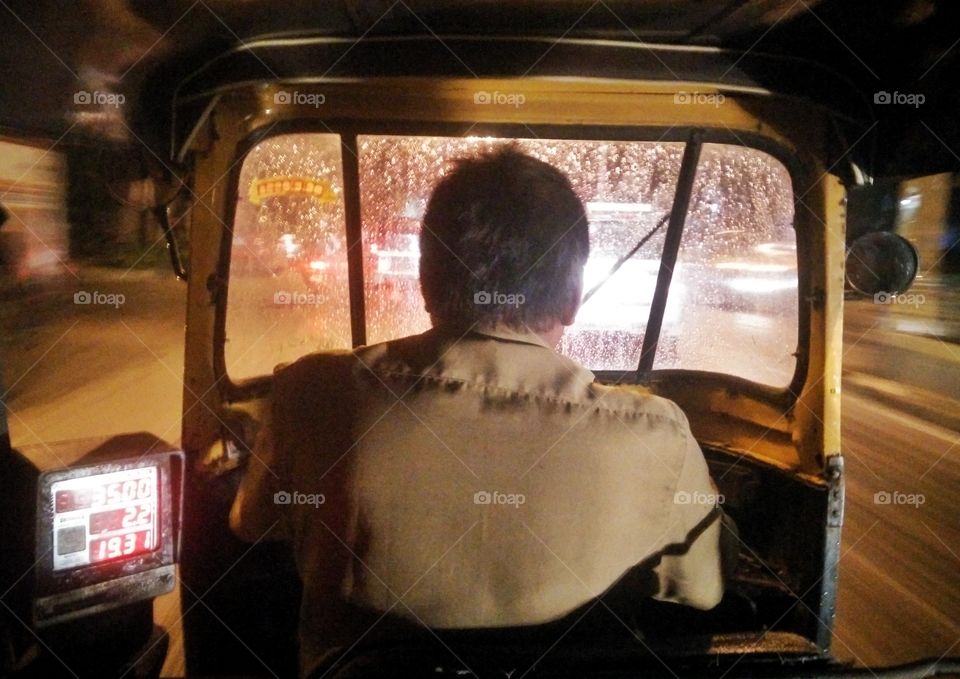 my ride in auto-rickshaw in my city...auto-rickshaws are one of the most used intracity road transport systems in India...