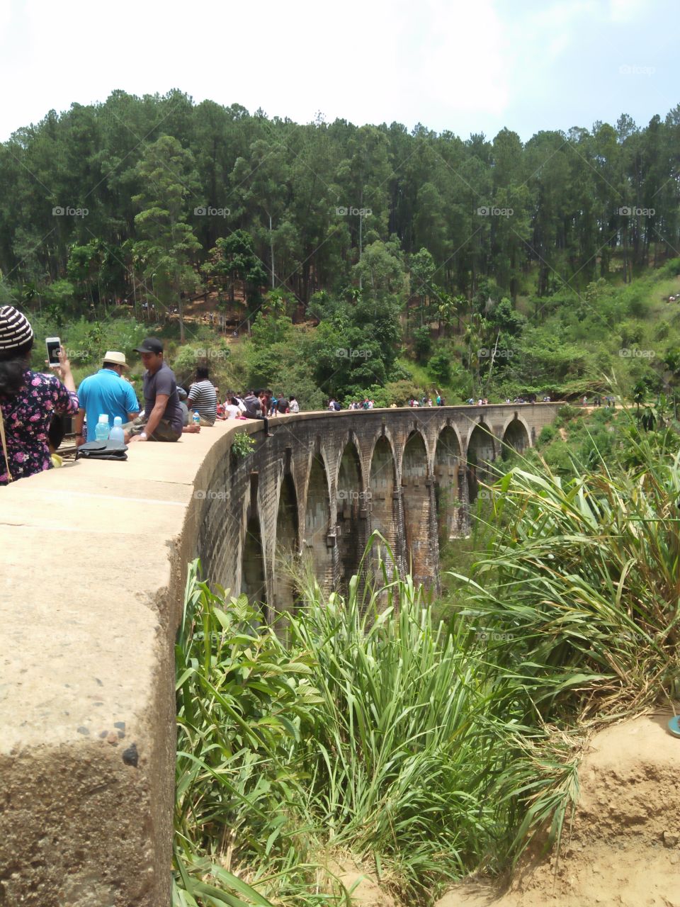 Nine arch bridge. Sri Lanka