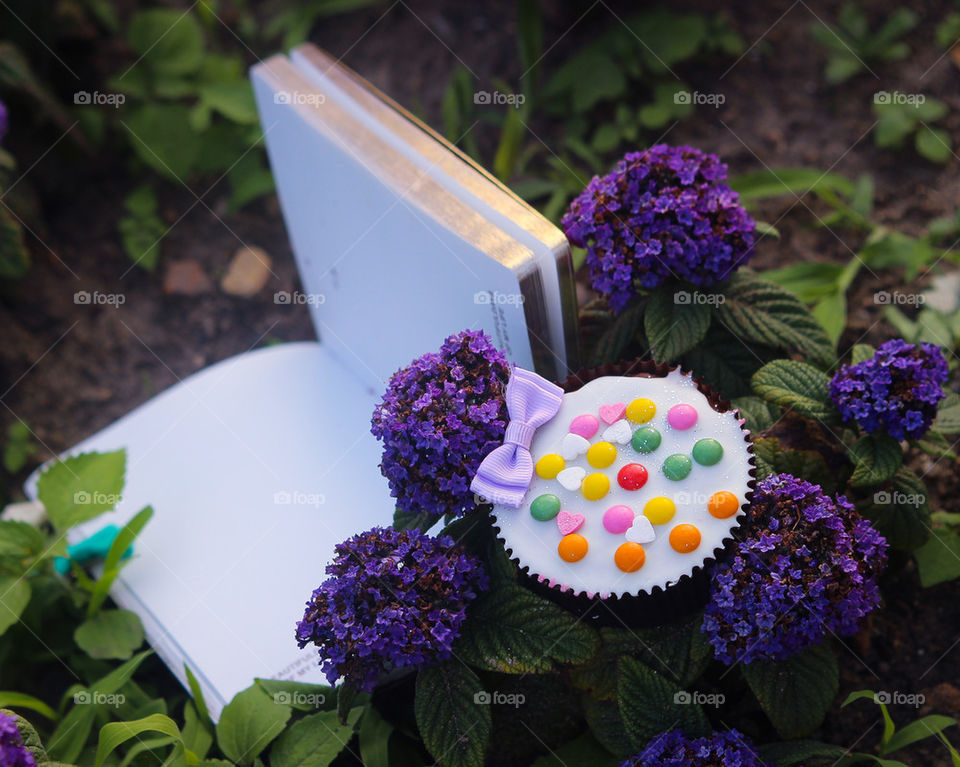 cupcake garden