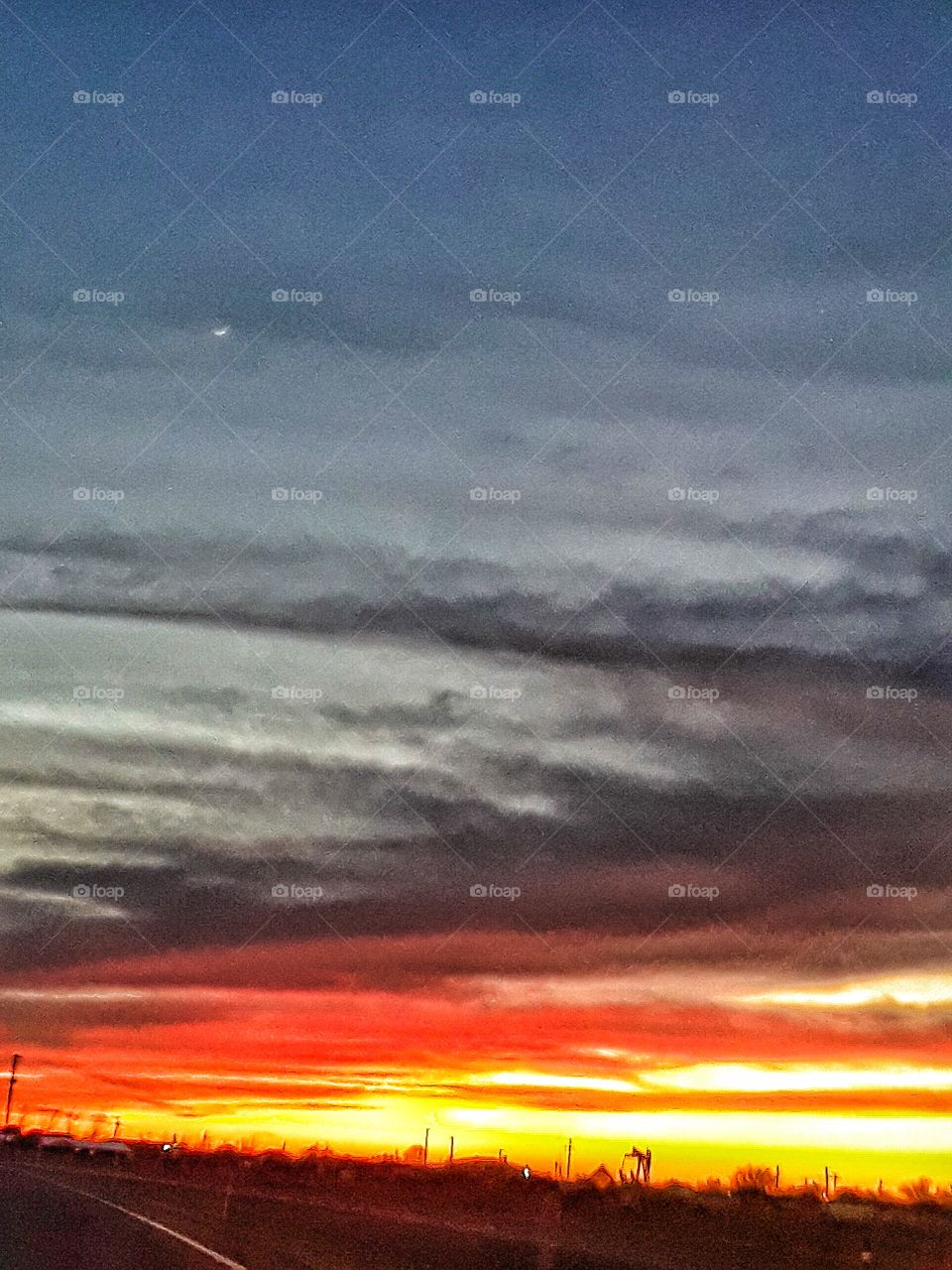 West Texas sunset
