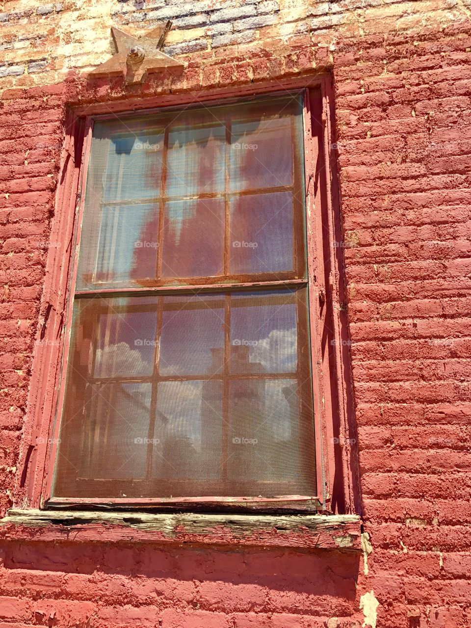 Window & Brick Wall