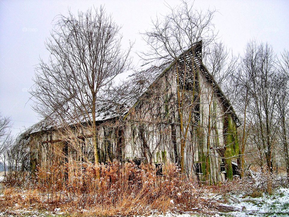 Old barn long gone