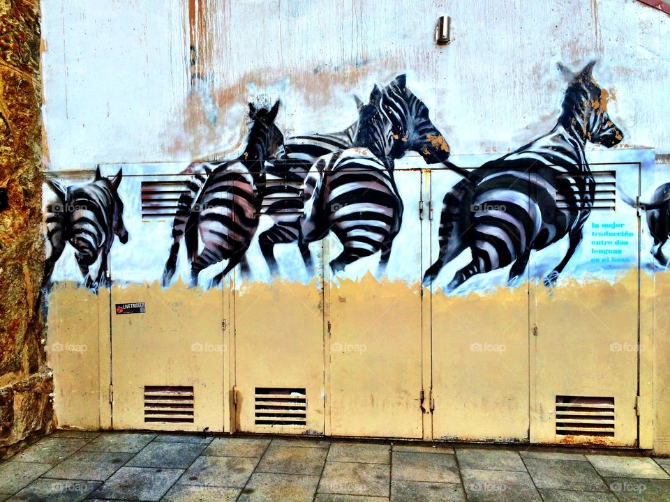 Spain graffiti