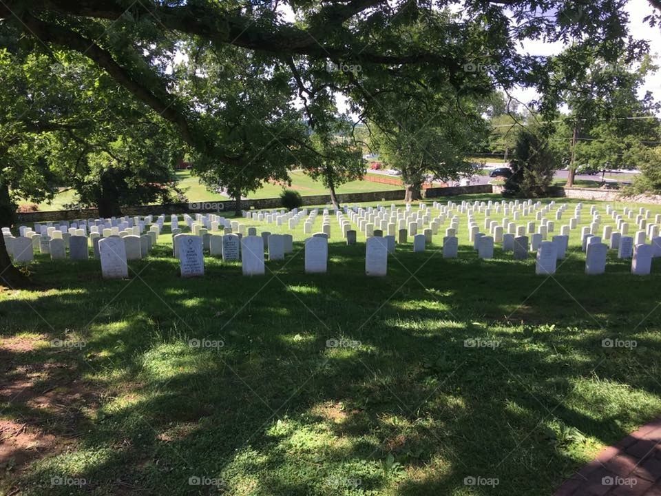 Gettysburg cemetery 