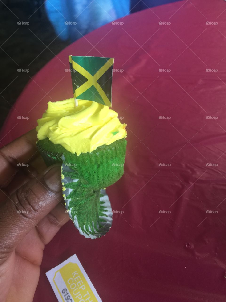 Jamaican Rum Cupcake