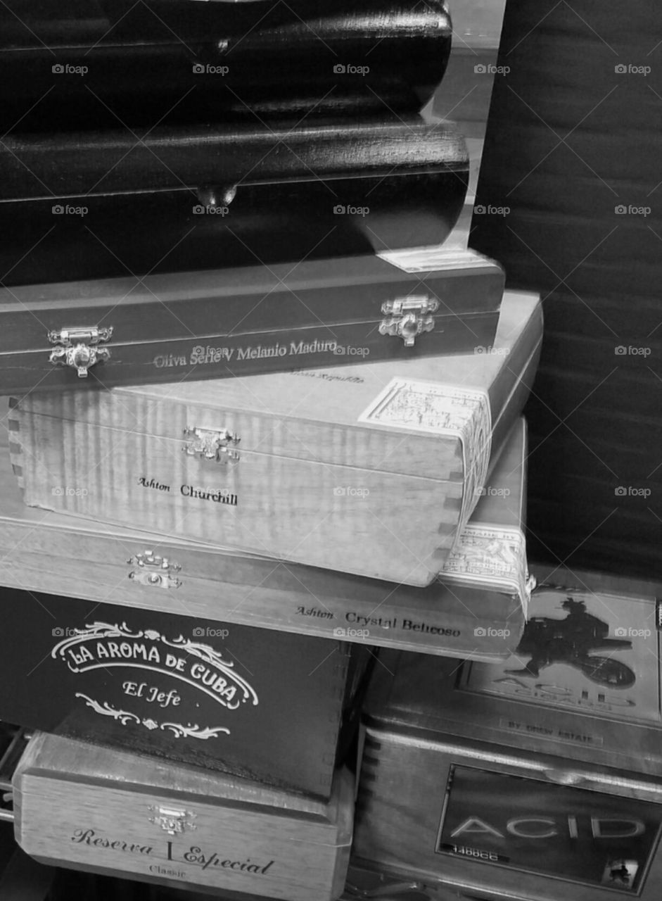 cigar boxes