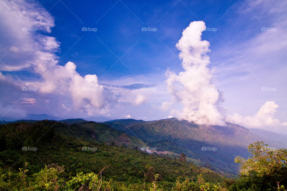 Blue​ Mountain cloud