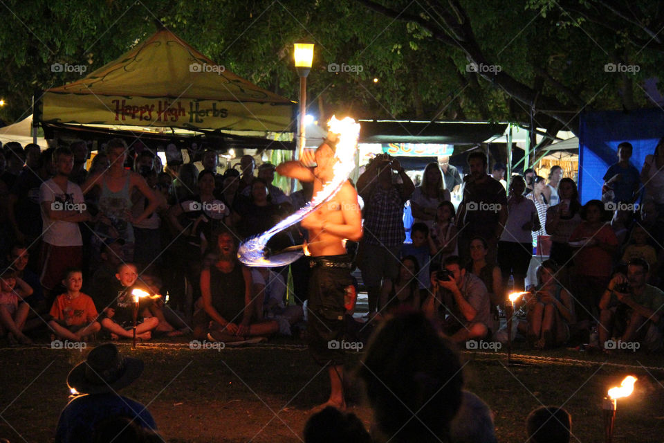 fire australia darwin busker by Ross.stuff