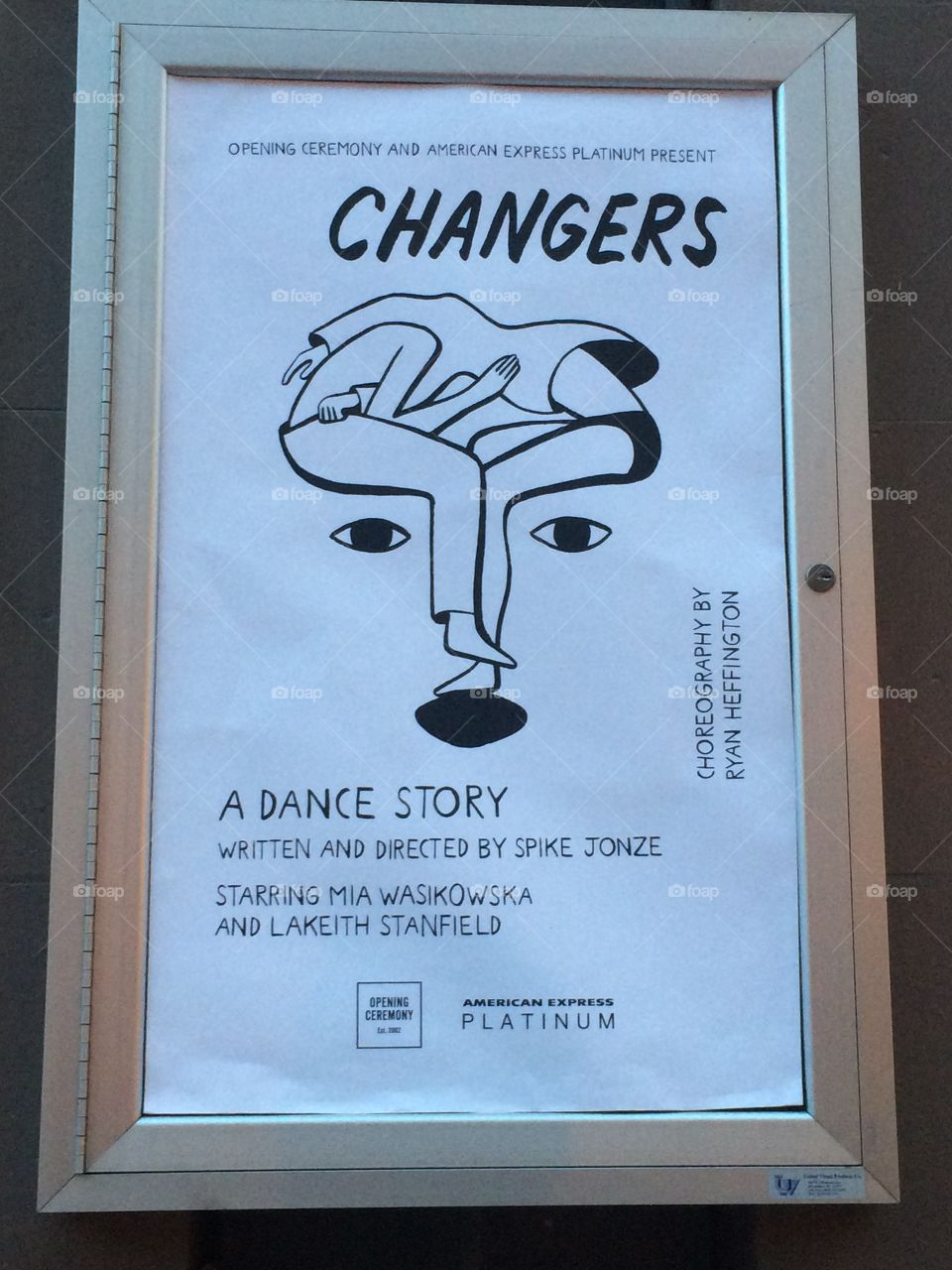 Changers a dance story poster