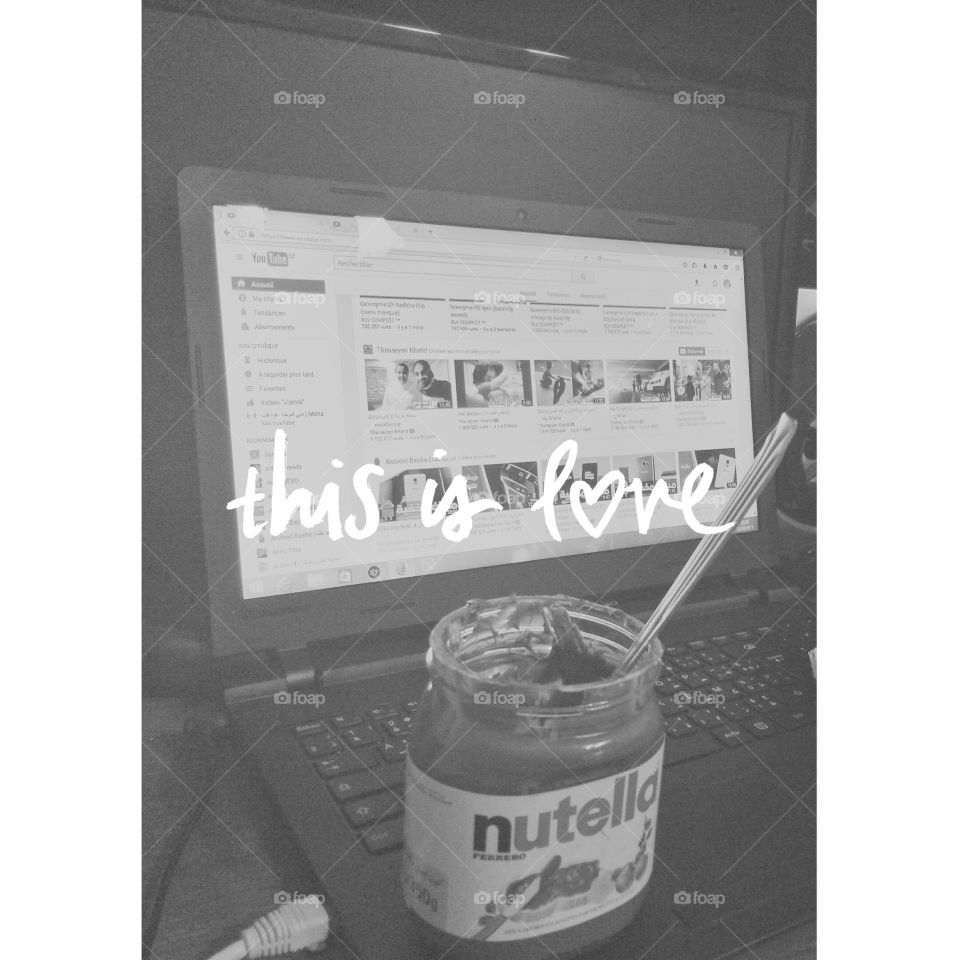 love with nutella