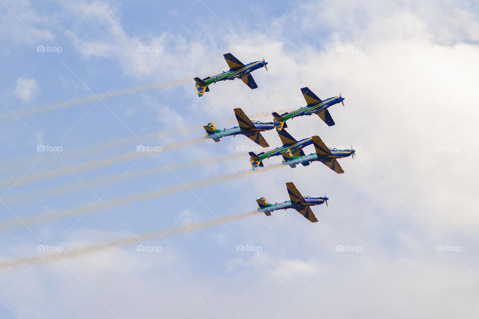 Brazilian Air Force Acrobatic Team "Esquadrilha da Fumaça" 