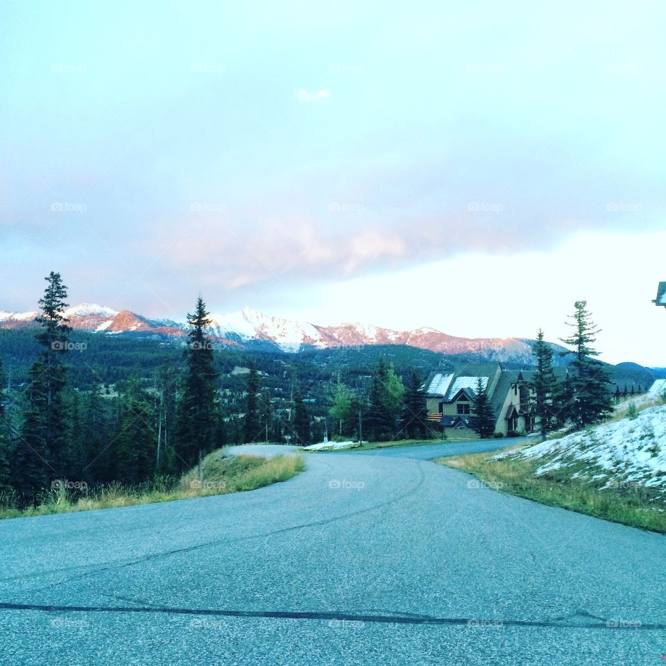 Montana Road Trip. Road tripping in beautiful nature of Montana 