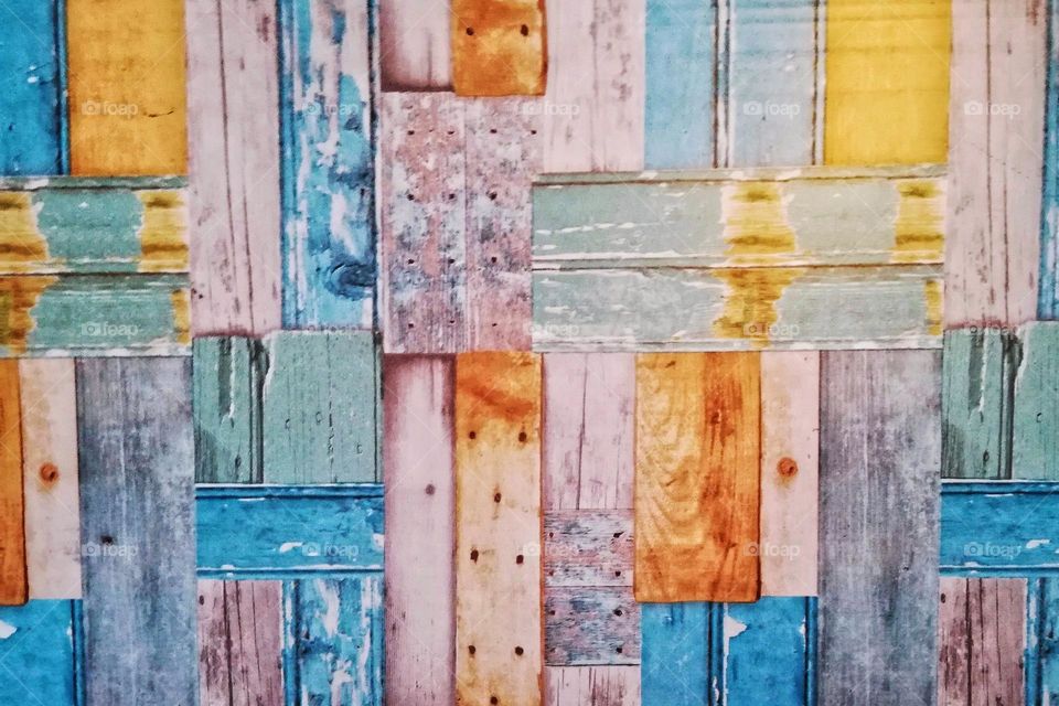 Colorful rectangles as a texture