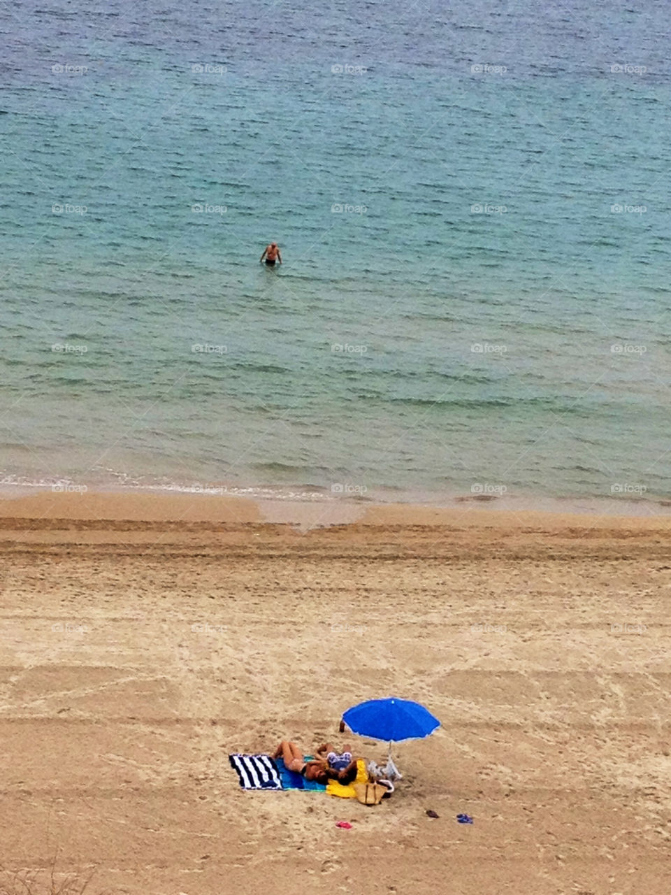 beach ocean alone water by cabday