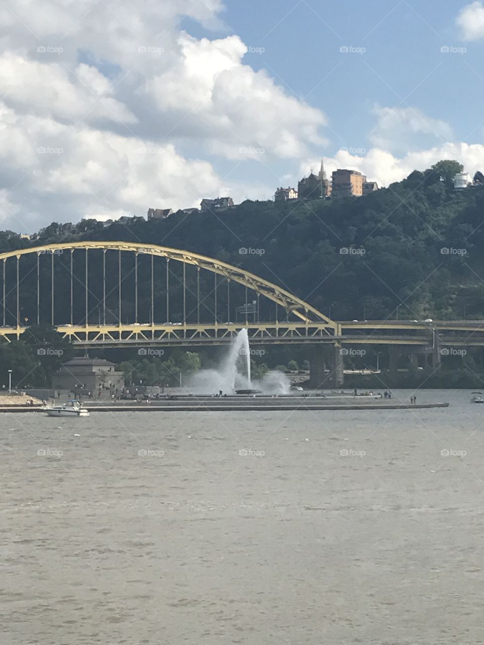Point State Park in Pittsburgh, PA