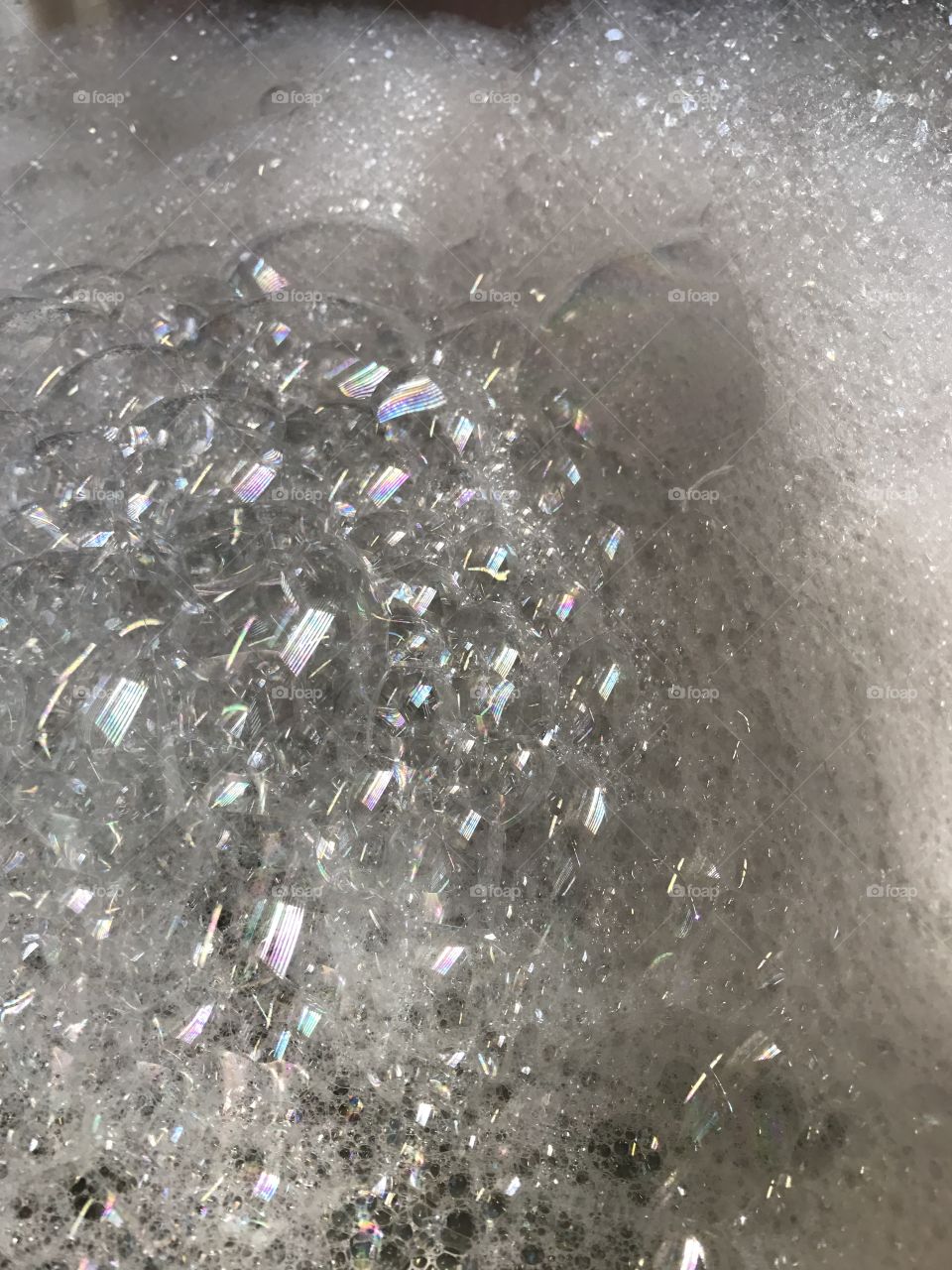 Sink of bubbles