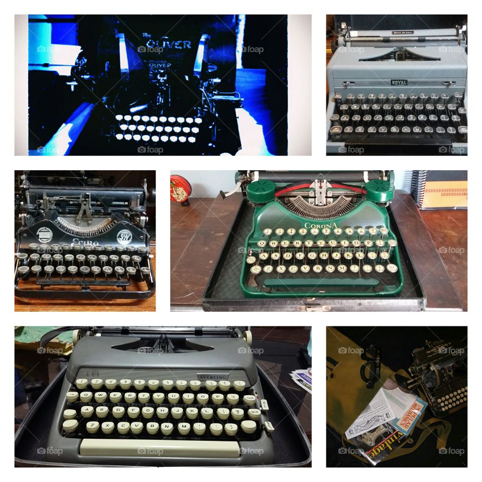 Typewriter Collage