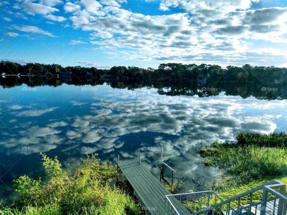 Lakeview Cloud Reflections