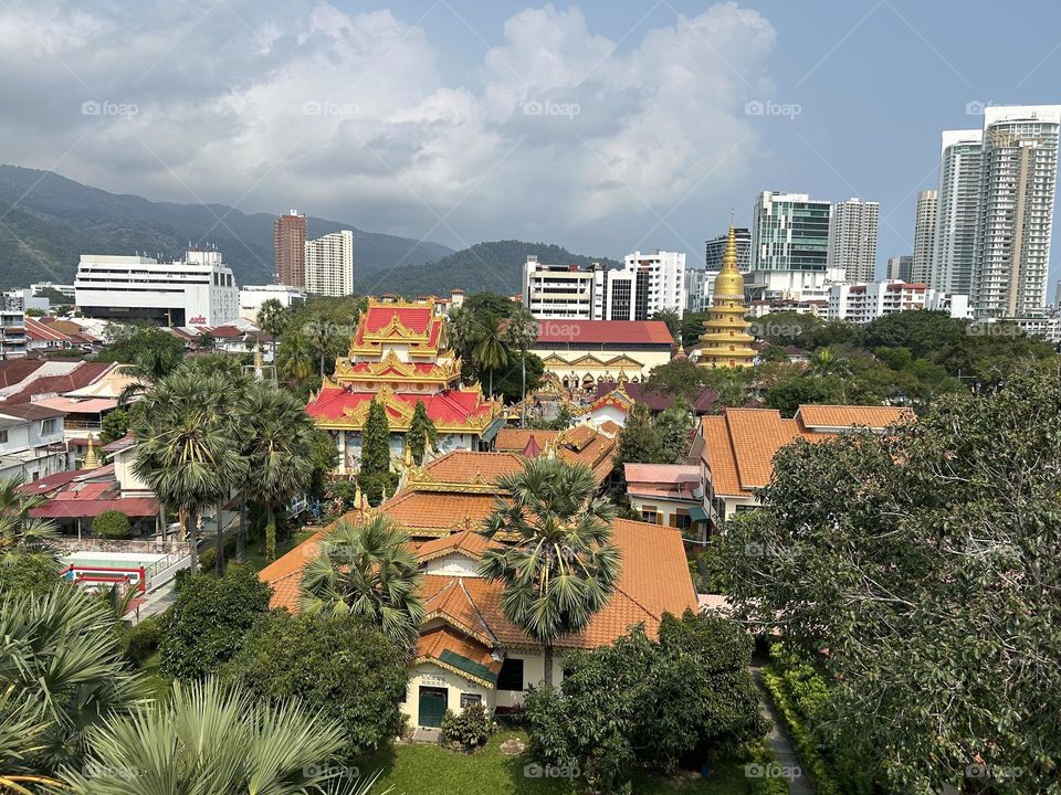 Dhammikarama Burmese Temple in Penang