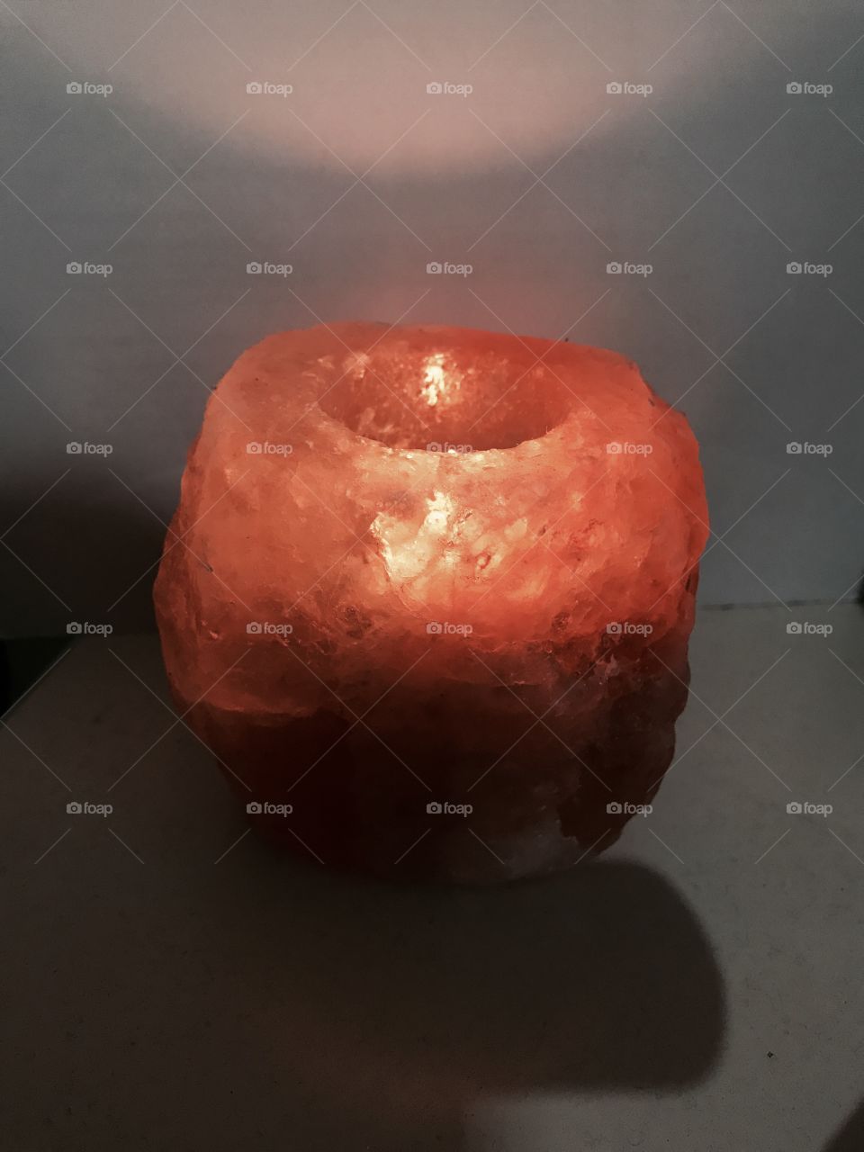 Salt lamp-energy-light-candle