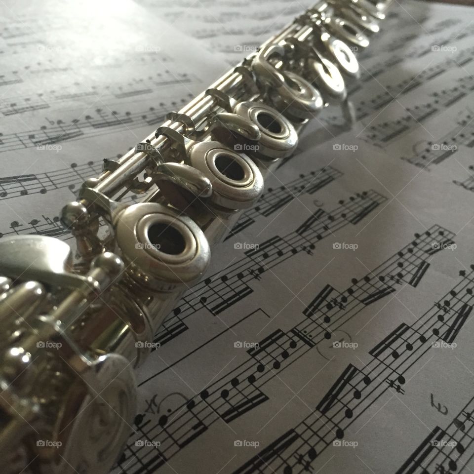 Flute. Flute music