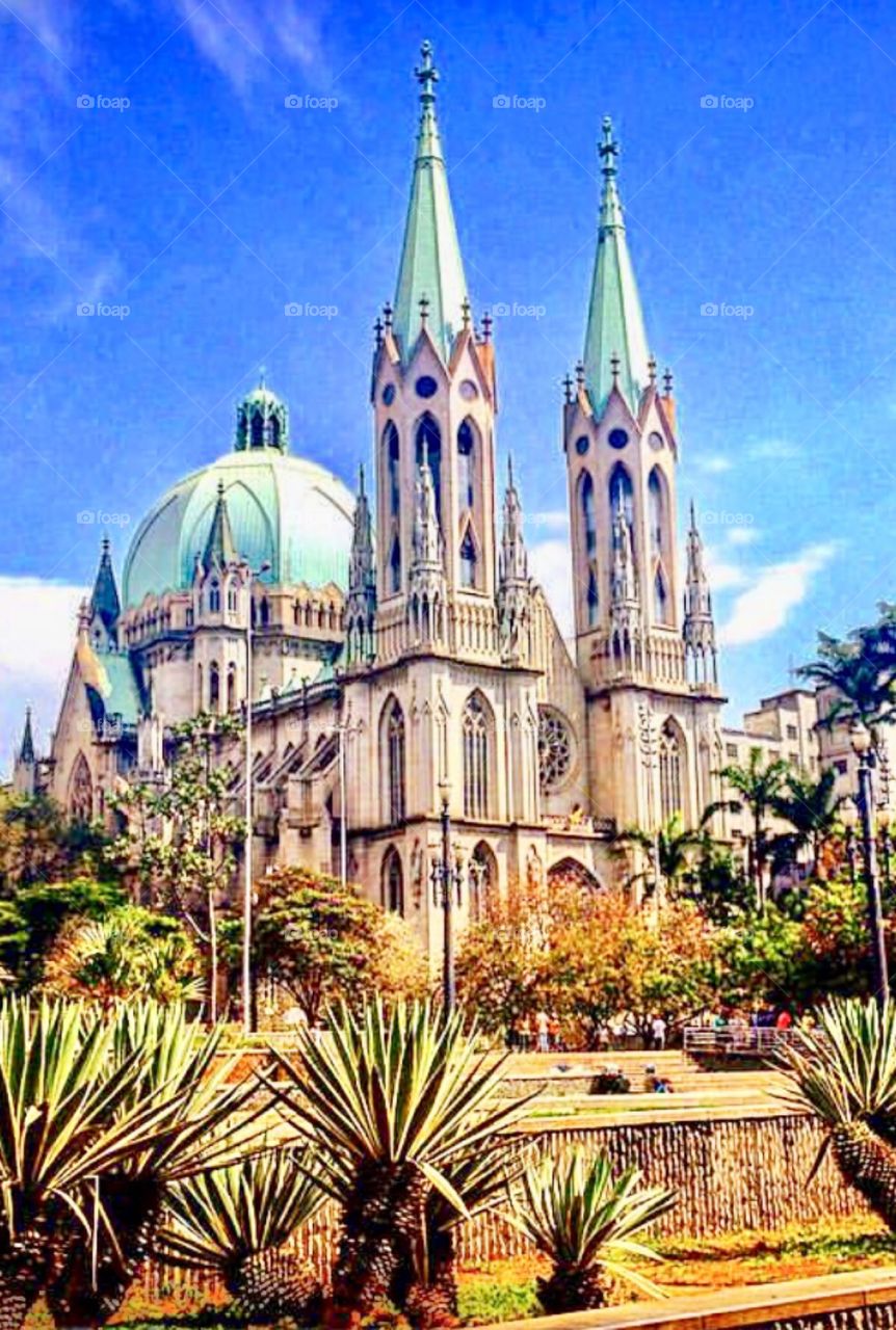 Sé Cathedral, São Paulo, SP, Brazil 