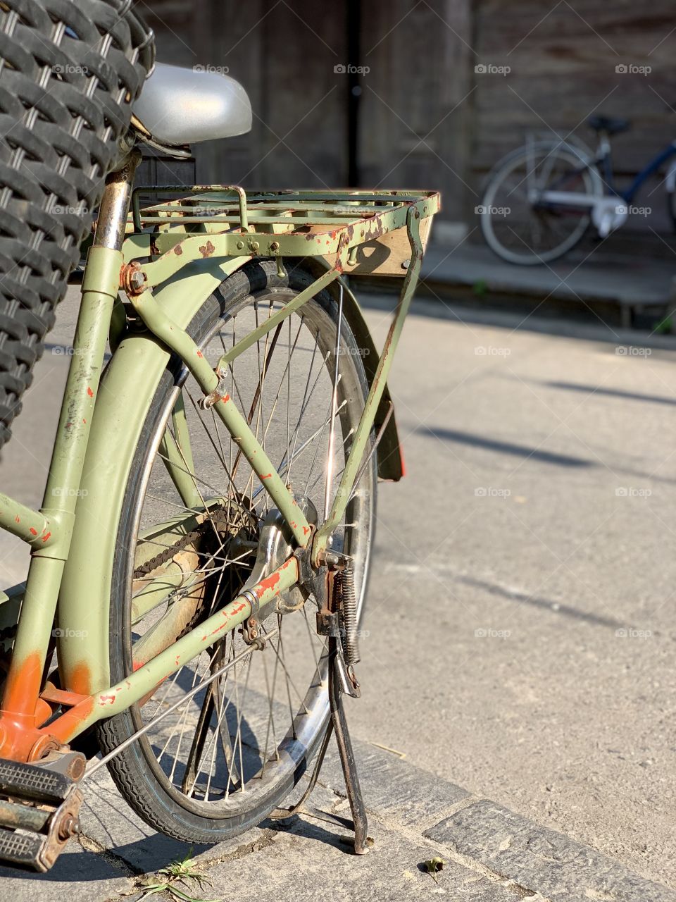 Old bicycle, Ancient Town, Hoi An, Vietnam 