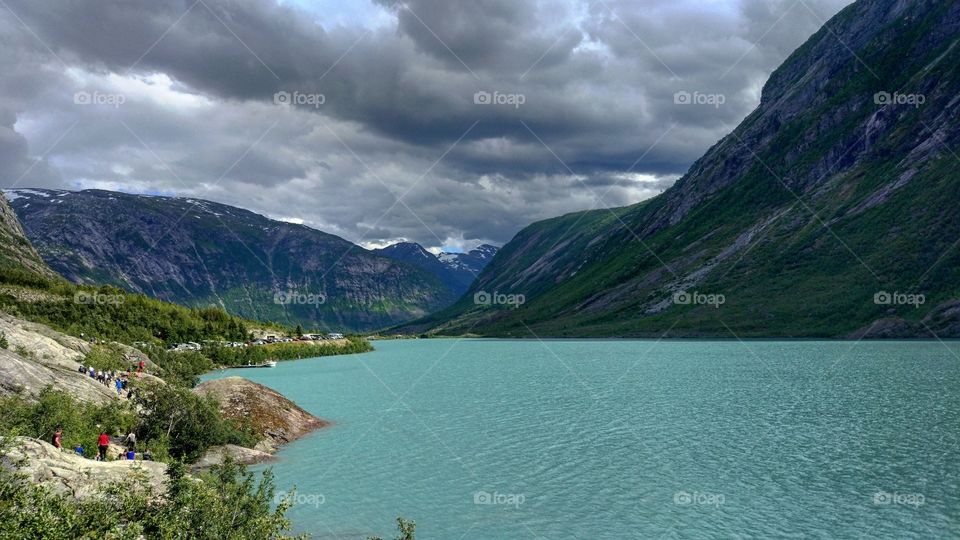Mountain, Water, No Person, Lake, Landscape