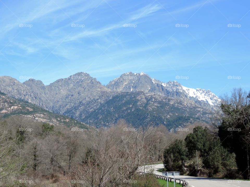 Mountain,Monte D'Oro,Corsica,France